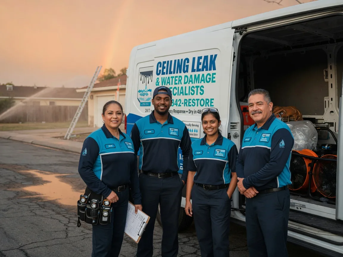 Ceiling Leak Cleanup company in Plains, TX