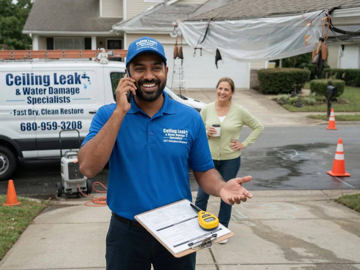 Ceiling Leak Cleanup Plains, TX FAQs